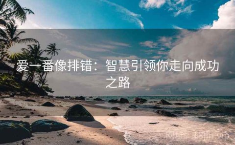 爱一番像排错：智慧引领你走向成功之路