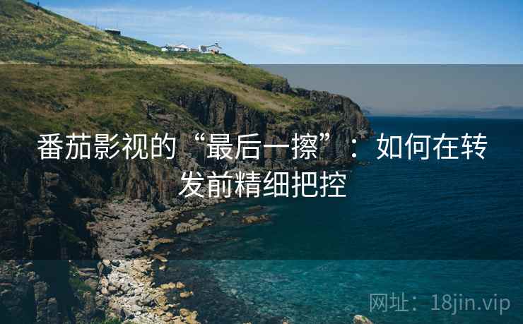 番茄影视的“最后一擦”:如何在转发前精细把控 番茄影视的“最后一擦”:如何在转发前精细把控