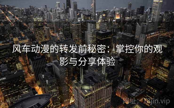 风车动漫的转发前秘密:掌控你的观影与分享体验 风车动漫的转发前秘密:掌控你的观影与分享体验